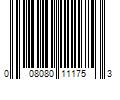 Barcode Image for UPC code 008080111753