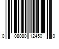 Barcode Image for UPC code 008080124500