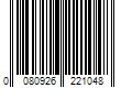 Barcode Image for UPC code 0080926221048