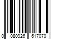 Barcode Image for UPC code 0080926617070