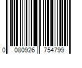 Barcode Image for UPC code 0080926754799