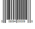 Barcode Image for UPC code 008094000098