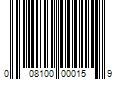 Barcode Image for UPC code 008100000159