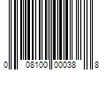 Barcode Image for UPC code 008100000388