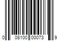 Barcode Image for UPC code 008100000739