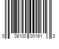 Barcode Image for UPC code 008100001613