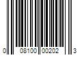 Barcode Image for UPC code 008100002023