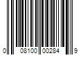 Barcode Image for UPC code 008100002849