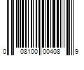 Barcode Image for UPC code 008100004089