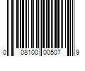 Barcode Image for UPC code 008100005079