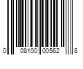 Barcode Image for UPC code 008100005628