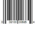 Barcode Image for UPC code 008100006854