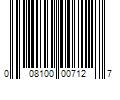 Barcode Image for UPC code 008100007127