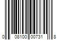 Barcode Image for UPC code 008100007318