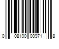 Barcode Image for UPC code 008100009718