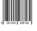 Barcode Image for UPC code 00810002861857