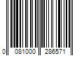 Barcode Image for UPC code 00810002865701