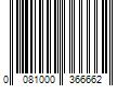 Barcode Image for UPC code 00810003666635