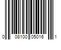 Barcode Image for UPC code 008100050161