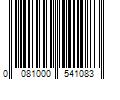 Barcode Image for UPC code 00810005410847