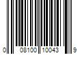 Barcode Image for UPC code 008100100439