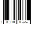 Barcode Image for UPC code 00810040947506