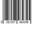 Barcode Image for UPC code 0081007484345