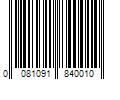 Barcode Image for UPC code 0081091840010