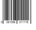 Barcode Image for UPC code 0081098011116