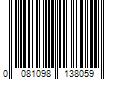 Barcode Image for UPC code 0081098138059. Product Name: DONN Brand 12-in Galvanized Steel White Wall Moulding Trim | SM7