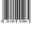 Barcode Image for UPC code 0081099004964