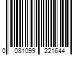 Barcode Image for UPC code 0081099221644