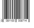 Barcode Image for UPC code 0081100008714