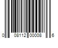 Barcode Image for UPC code 008112000086