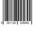 Barcode Image for UPC code 0081128025892