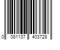 Barcode Image for UPC code 00811374037253