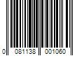 Barcode Image for UPC code 0081138001060