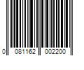 Barcode Image for UPC code 00811620022019