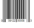 Barcode Image for UPC code 008122000083