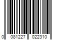 Barcode Image for UPC code 0081227022310