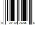 Barcode Image for UPC code 008130000068