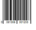 Barcode Image for UPC code 0081308001203