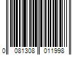 Barcode Image for UPC code 0081308011998