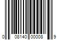 Barcode Image for UPC code 008140000089