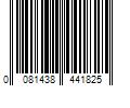 Barcode Image for UPC code 0081438441825