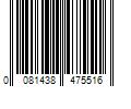 Barcode Image for UPC code 0081438475516