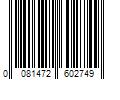 Barcode Image for UPC code 00814726027483