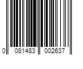 Barcode Image for UPC code 0081483002637