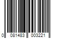 Barcode Image for UPC code 0081483003221