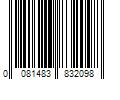 Barcode Image for UPC code 0081483832098